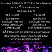 Join a Live Streaming Event with Stormy Smith & Four Guest Authors + Prizes!