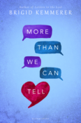 Books On Our Radar: More Than We Can Tell by Brigid Kemmerer