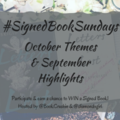Feature: Instagram Photo Challenge #SignedBookSundays – October Themes & September Highlights