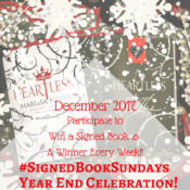 Feature: Instagram Photo Challenge #SignedBookSundays December Year End Celebration