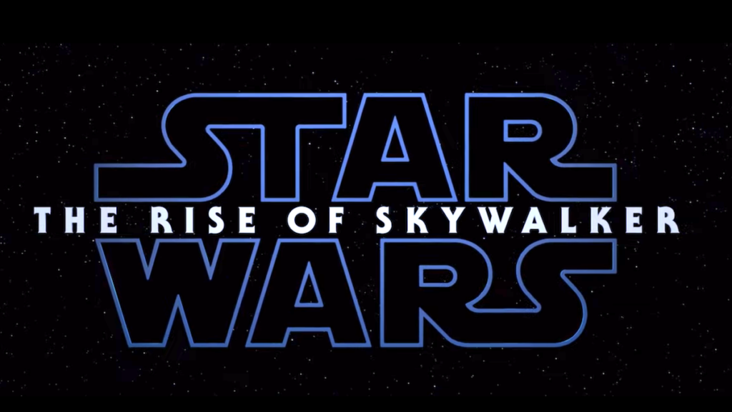 Star Wars The Rise of Skywalker title screen