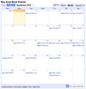 Feature: Bay Area Book Events Calendar