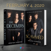 Cover Reveal: Scammed (The Vale Hall #2) by Kristen Simmons
